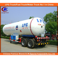 Heavy Duty 2 Axles 40cbm/20t LPG Cooking Gas Tanker Semi Trailer for Sale